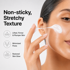 Kure Niva NAD+ Peptide Renewal Serum benefits for fine lines wrinkles and skin firming - before and after